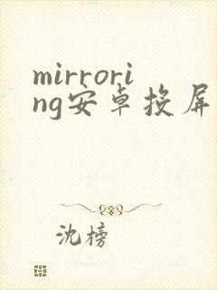 mirroring安卓投屏软件下载