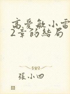 高爱敏小雷第42章的结局