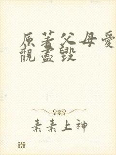 原著父母爱情三观尽毁封面