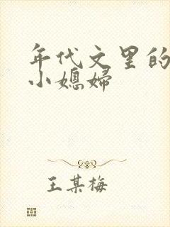 年代文里的反派小媳妇