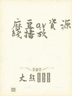 麻豆av资源在线播放