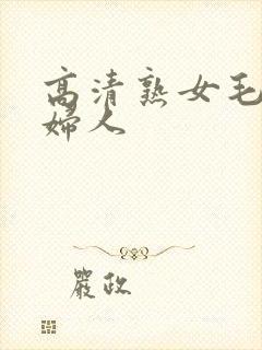 高清熟女毛多熟妇人