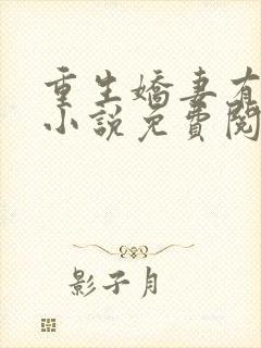 重生娇妻有点甜小说免费阅读
