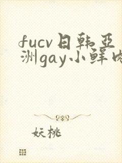fucv日韩亚洲gay小鲜肉在