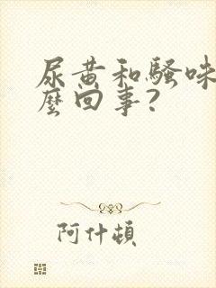 尿黄和骚味重怎么回事?