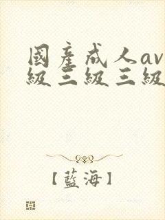 国产成人av三级三级三级