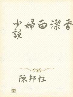 少妇白洁香艳小说