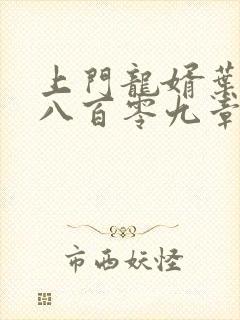 上门龙婿叶辰第八百零九章