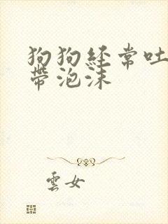 狗狗经常吐黄水带泡沫