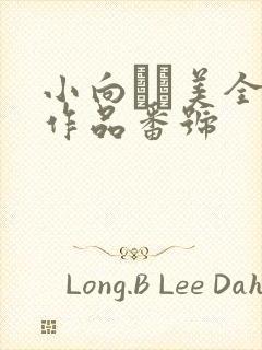 小向まな美全部作品番号封面