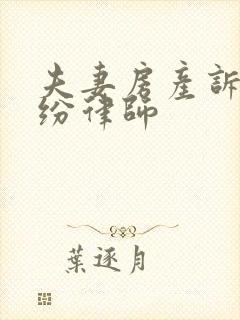 夫妻房产诉讼纠纷律师