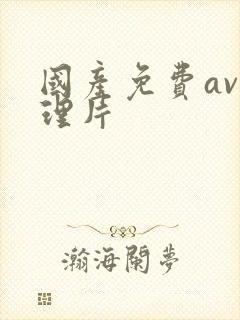 国产免费av伦理片