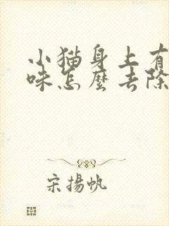 小猫身上有尿骚味怎么去除