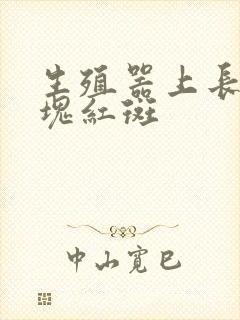 生殖器上长了两块红斑