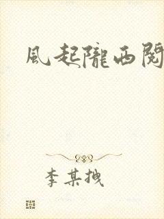 风起陇西阅读