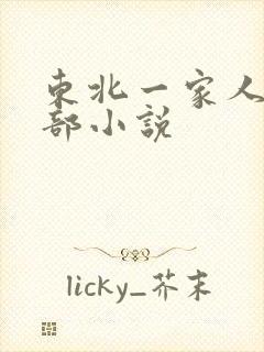 东北一家人第一部小说