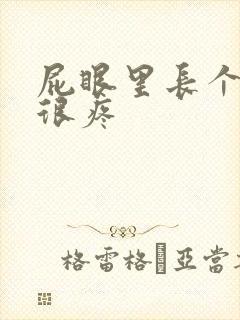 屁眼里长个肉球很疼封面