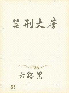 笑刑大唐封面