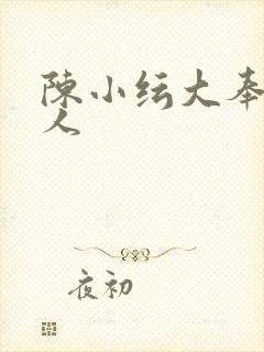 陈小纭大奉打更人封面