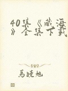 40集《藏海传》全集下载观看