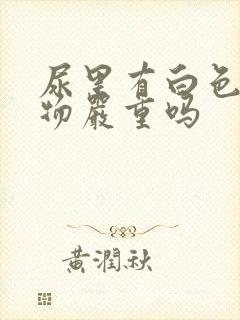 尿里有白色沉淀物严重吗