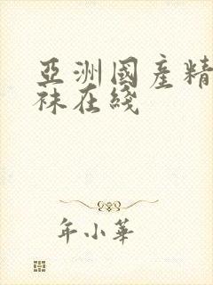 亚洲国产精品丝袜在线封面