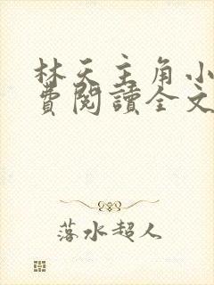 林天主角小说免费阅读全文