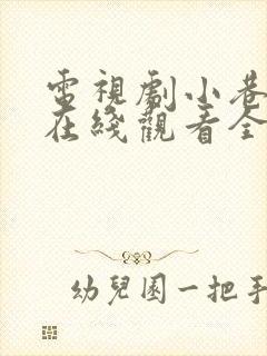 电视剧小巷人家在线观看全集免费播放封面