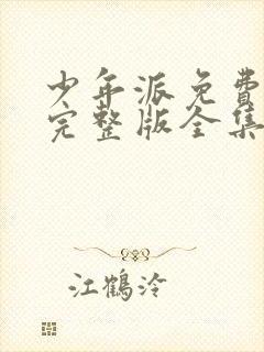 少年派免费观看完整版全集