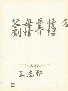 父母爱情 分集剧情介绍