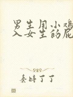 男生用小鸡鸡捅入女生的屁股