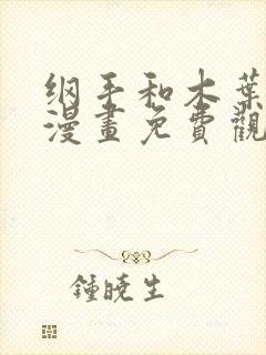 纲手和木叶丸的漫画免费观看方法