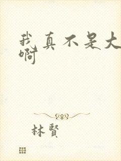 我真不是大魔王啊封面