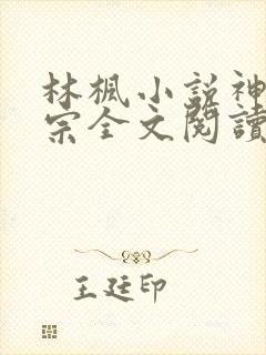 林枫小说神霄剑宗全文阅读