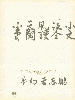 小天风流小说免费阅读全文最新章节