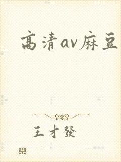 高清av麻豆