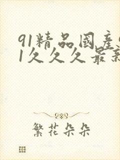 91精品国产91久久久最新