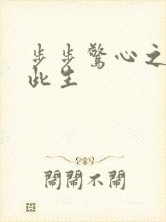 步步惊心之禛曦此生封面