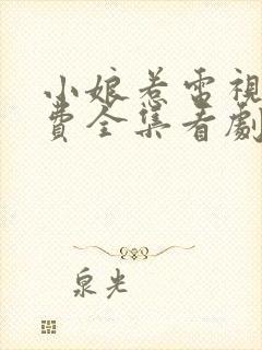 小娘惹电视剧免费全集看剧