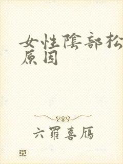 女性阴部松弛的原因封面