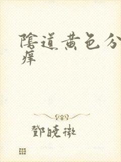 阴道黄色分泌物痒