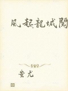 风起龙城阅读全封面
