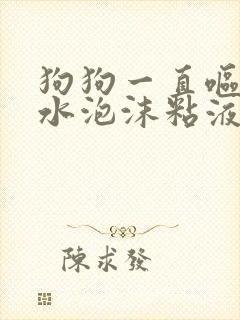 狗狗一直呕吐黄水泡沫粘液怎么办