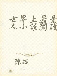 世界上最爱我的人小说阅读