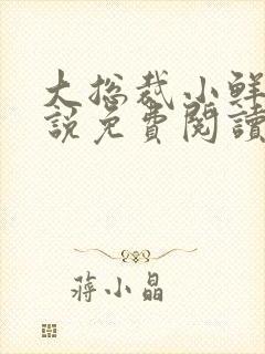 大总裁小鲜妻小说免费阅读全文