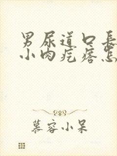 男尿道口长了个小肉疙瘩怎么回事