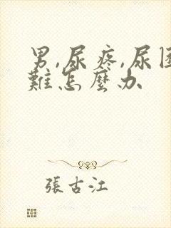 男,尿疼,尿困难怎么办封面