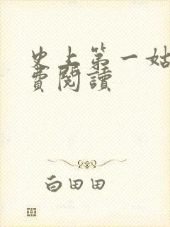 史上第一姑爷免费阅读