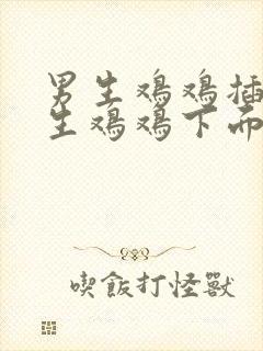 男生鸡鸡插进女生鸡鸡下面封面