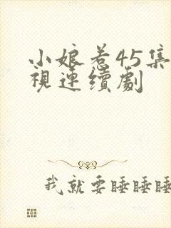 小娘惹45集电视连续剧